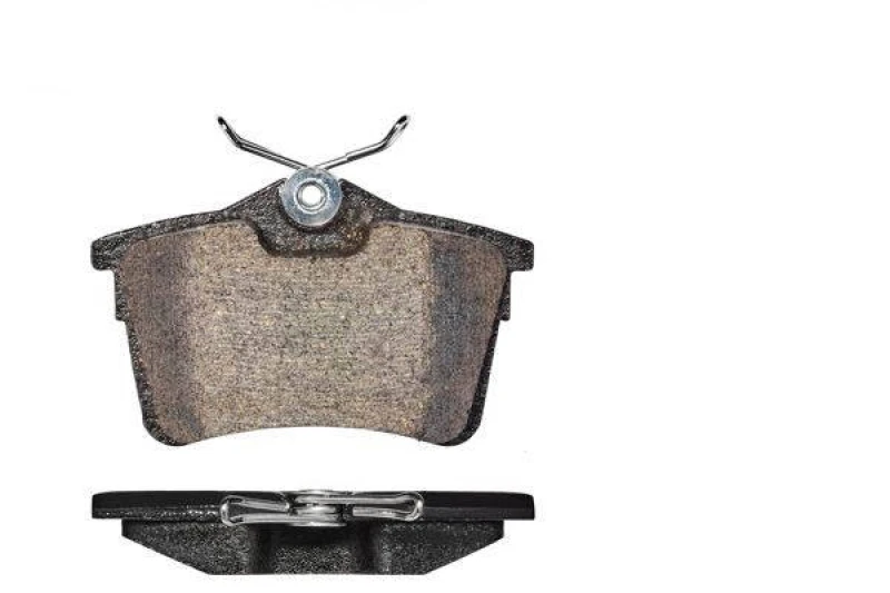 Image of VALEO 872765 Brake pad set OPTIPACK for LCV Rear Axle, without integrated wear sensor, for difficult operating conditions Brake Pad Set,disc brake (4