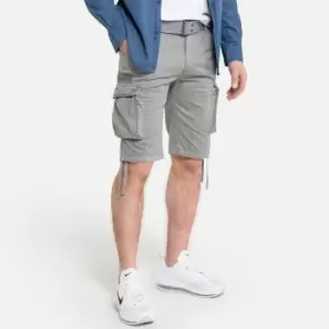 Image of Tr Ranger 30 Cotton Bermuda Shorts with Belt