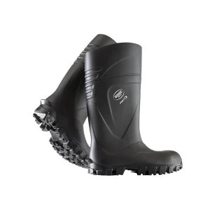 Image of Bekina Steplite X Safety Wellington Boots Size 10 Black Ref