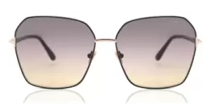 image of Tom Ford Sunglasses FT0839 CLAUDIA-02 01B