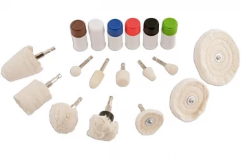 image of Genuine GUNSON 77097 Polishing Kit - 18pc - suitable for a variety of materials