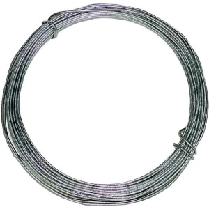 Image of Wickes Galvanised Garden Wire - 2mm x 20m