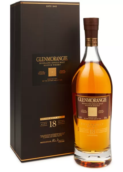 image of Glenmorangie Extremely Rare 18 Year Old Single Malt Scotch Whisky