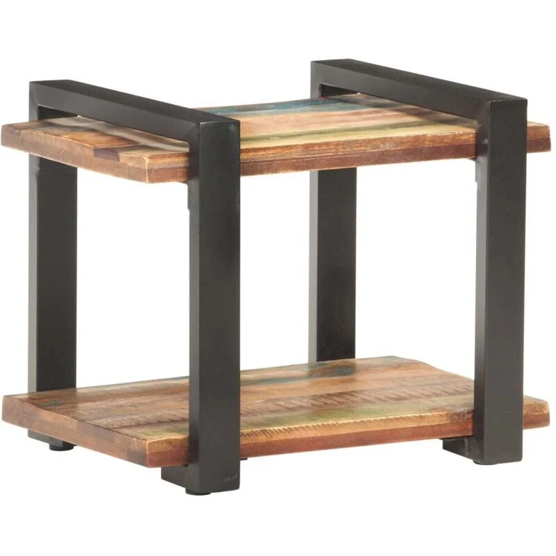 Image of VIDAXL Bedside Cabinet 50x40x40cm Solid Reclaimed Wood Vidaxl 8720286070369
