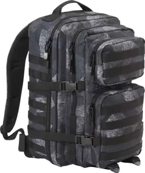 Image of Brandit US Cooper L Backpack, black-grey, black-grey, Size One Size