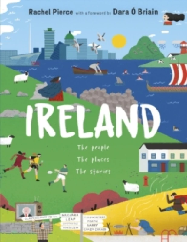 Image of Dara O Briain Ireland: The People, The Places, The Stories Book Multi unisex