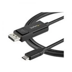 image of StarTech.com 3.3 ft. (1 m) USB C to DisplayPort 1.2 Cable