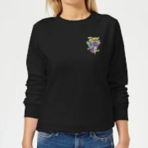 image of Spyro Retro Pocket Womens Sweatshirt - Black - 3XL - Black