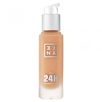 image of 3INA Makeup The 24H Foundation 30ml (Various Shades) - 606 Light Sand