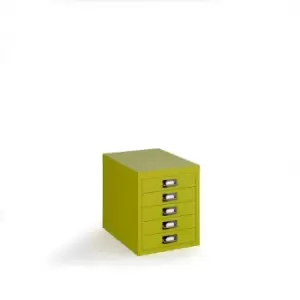 Image of Bisley Multi Drawers with 5 Drawers - Grey