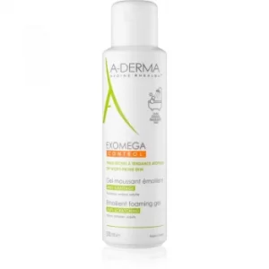 image of A-Derma Exomega Emollient Foaming Gel For Dry To Atopic Skin 500ml