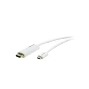 Image of Kramer Electronics C-USBC/HM15 video cable adapter 4.6 m HDMI Type A (Standard) White