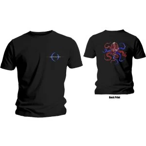 image of A Perfect Circle - Octoheart Unisex Large T-Shirt - Black