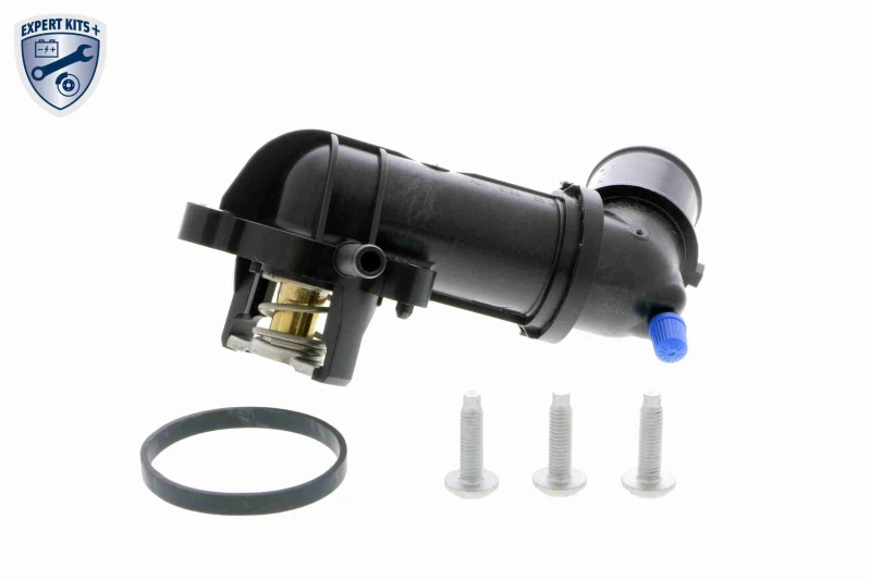 Image of VEMO V40-99-0036 Engine thermostat EXPERT KITS +, Opening Temperature: 88°C, with gasket/seal, Synthetic Material Housing Thermostat,coolant (316)