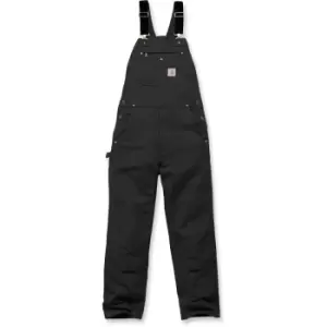Image of Carhartt Mens Cotton Triple Stitched Durable Bib Overalls Waist 34' (86cm), Inside Leg 32' (81cm)