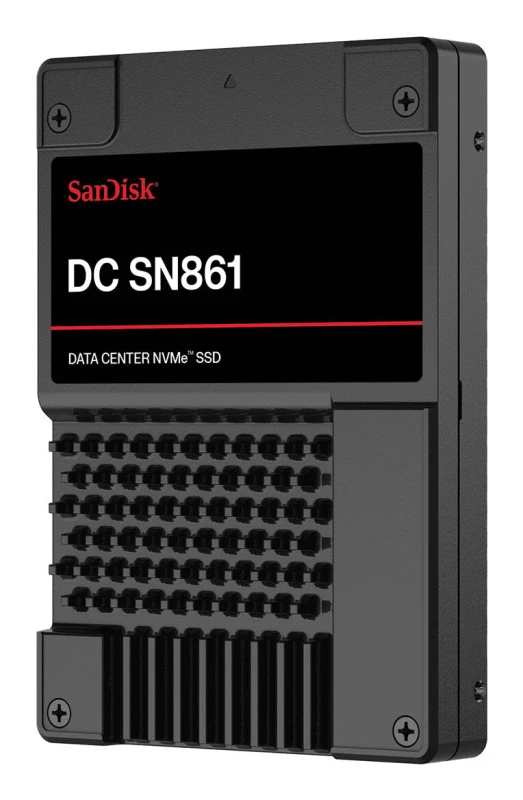 Image of SanDisk SanDisk DC SN861 3.84 TB U.2 PCI Express 5.0 NVMe 0TS2517