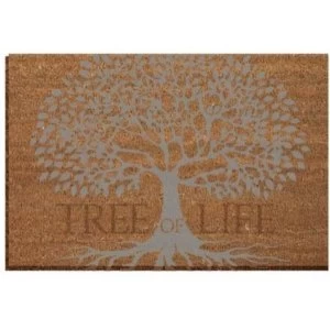 Image of Silver Tree Coir Doormat 60cm