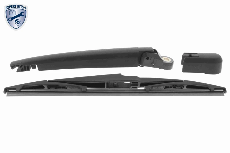 Image of VAICO V40-4137 Wiper Arm Set, window cleaning with integrated wiper blade PBT, GRP (Glass fibre Reinforced Plastic) Wiper Arm Set,window cleaning (654