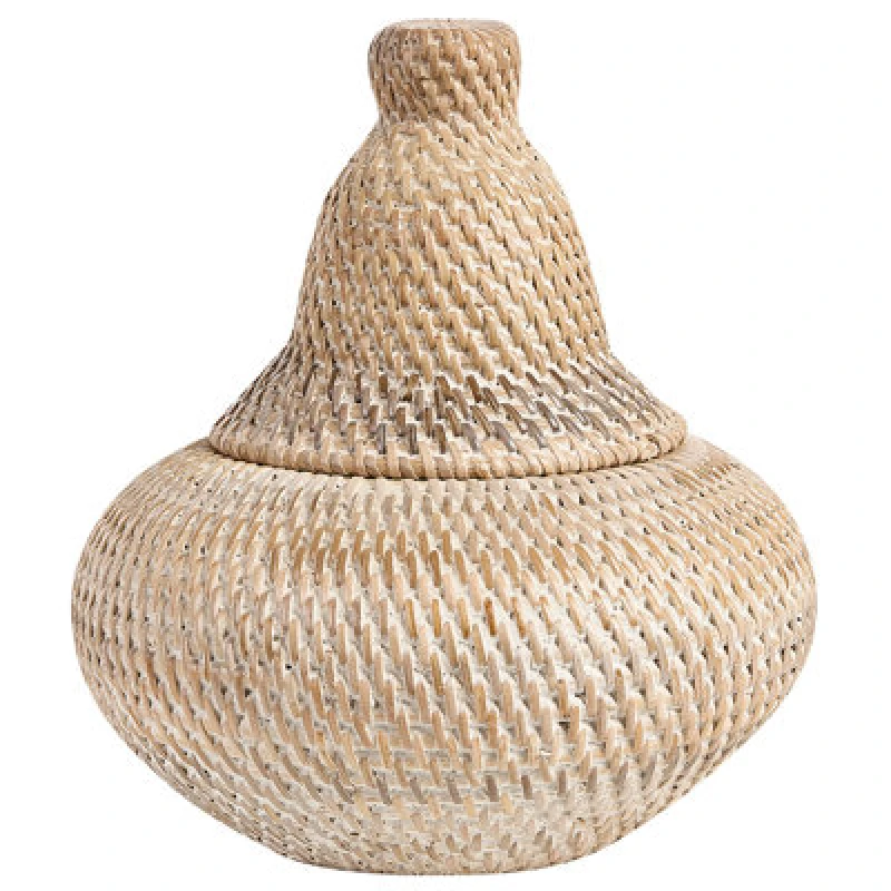 Image of Beliani Boho Basket Bila Rattan Natural
