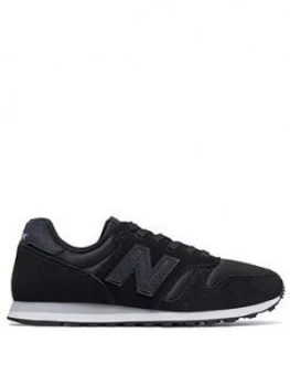 image of New Balance 373 Classic Running Black White Size 3 Women