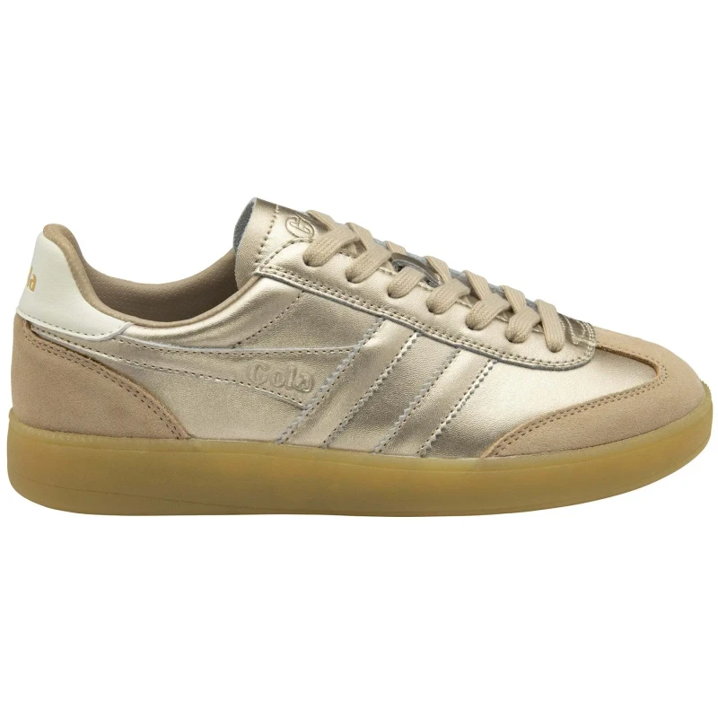 Image of Gola Womens Trainers Gola Viper Metallic Trainer Dore Female 39