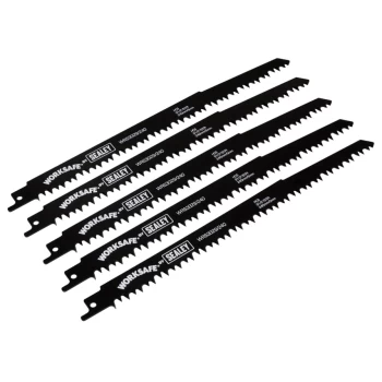 Image of Reciprocating Saw Blade Wood 240MM 5TPI - Pack of 5