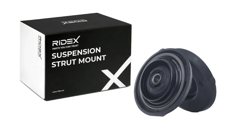 Image of RIDEX 1180S1086 Top strut mount Front Axle Suspension Strut Support Bearing (1180)
