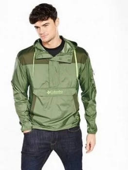 Image of Columbia Overhead Challenger Jacket Green Size L Men