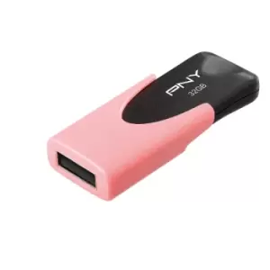 image of PNY 32GB Attache 4 USB flash drive USB Type-A 2.0 Pink