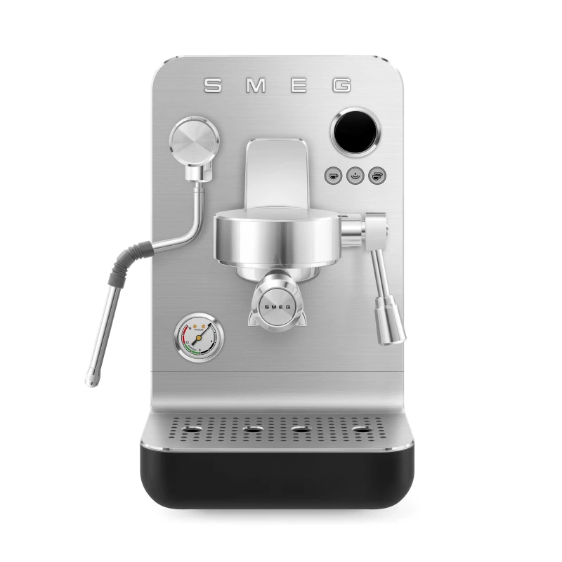 Image of Smeg Mini Pro Espresso Coffee Machine in Matte Black unisex Medium