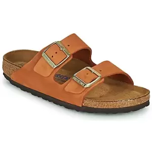 Image of Birkenstock ARIZONA SFB womens Mules / Casual Shoes in Orange,2.5