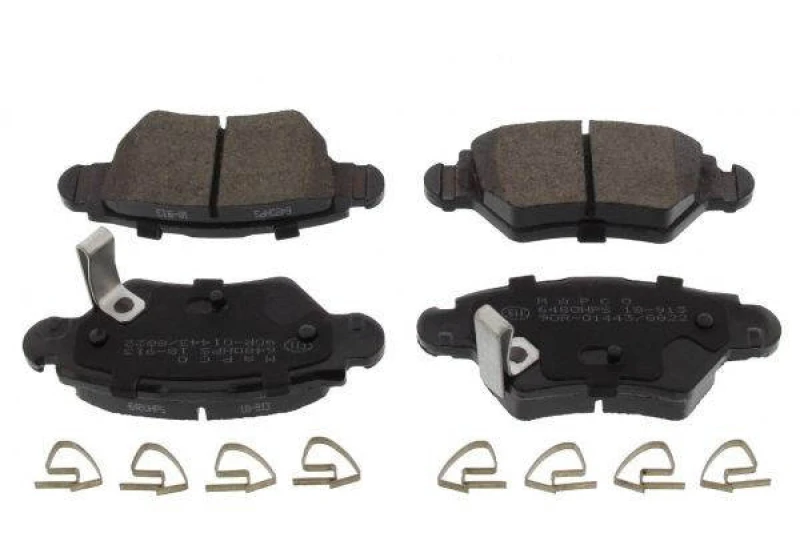Image of MAPCO 6480HPS Brake pad set Rear Axle, with acoustic wear warning Brake Pad Set,disc brake (402)