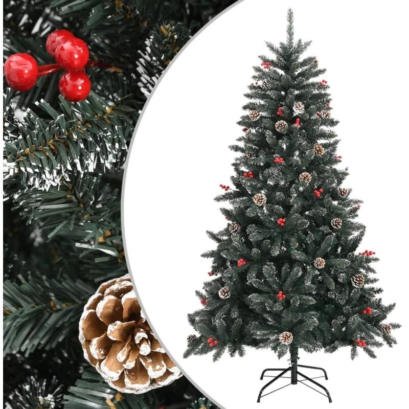 Image of VIDAXL Artificial Christmas Tree with Stand Green 150cm pvc Vidaxl 8720287110217