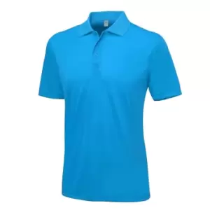 Image of AWDis Just Cool Mens Smooth Short Sleeve Polo Shirt (3XL) (Sapphire Blue)