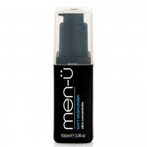 men-u Matt Moisturiser 100ml - With Pump