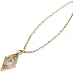 image of Ladies STORM PVD Gold plated Razzle Necklace