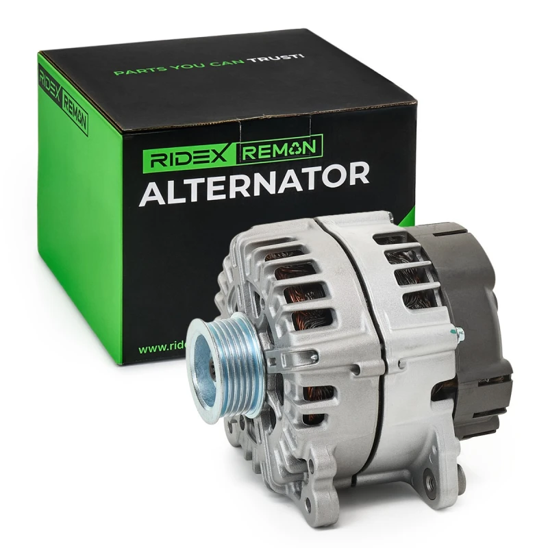 Image of RIDEX REMAN 4G1599R Generator Alternator Charging Current: 230A, Voltage: 14V, with integrated regulator Alternator (4)