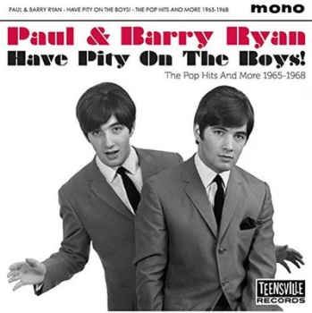 image of Have Pity On the Boys The Pop Hits and More 1965-1968 by Paul & Barry Ryan CD Album