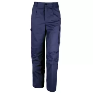 Image of Result Unisex Work-Guard Windproof Action Trousers / Workwear (3XL) (Navy Blue)