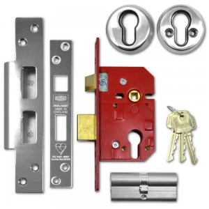Image of Union Fire-Rated BS3621 Euro Profile Sashlock
