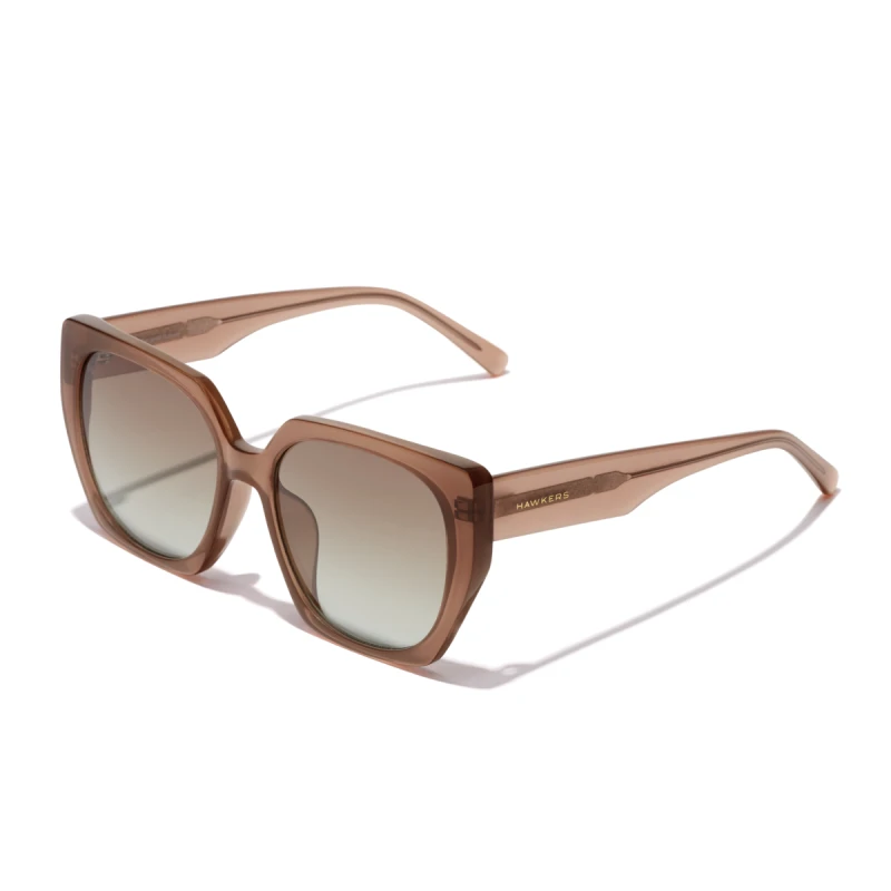 Image of Sunglasses Hawkers Boujee - Light Brown Nature Eco