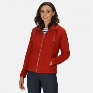 Image of Regatta Zaylee Full Zip Fleece - Burnt Tikka