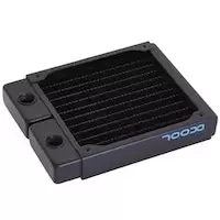Image of Alphacool NexXxoS ST25 Full Copper 120mm Single Fan Radiator - Black