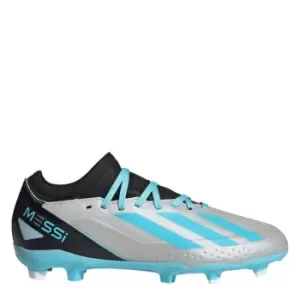 Image of adidas X.3 Firm Ground Football Boots Child Boys - Silver