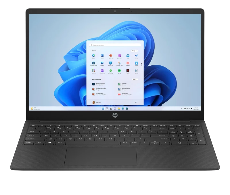 Image of HP E2PT2EA laptop Intel Core 5 120U 39.6cm (15.6") Full HD 8GB DDR4-SDRAM 512GB SSD WiFi 6 (802.11ax) Windows 11 Home Black E2PT2EA