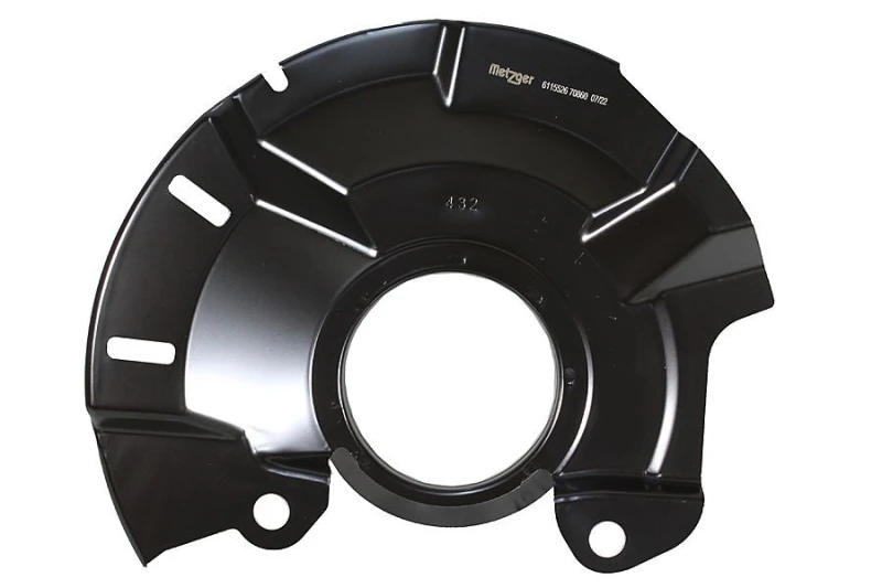 Image of Brake disc backing plate METZGER 6115526