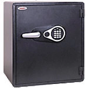 image of Phoenix Fireproof Safe FS1293E Black 530 x 482 x 610 mm