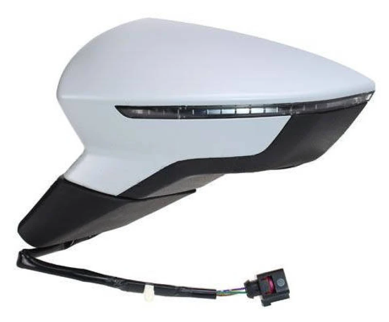 Image of ALKAR 6139807 Wing mirror Left, Electric, Convex, primed Outside Mirror (50)