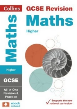 Image of Gcse Maths Higher Tier All-in-One Revision and Practice by Collins Gcse Book