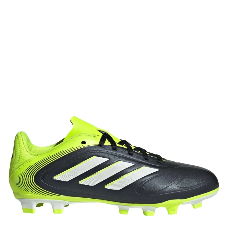 Image of adidas Copa Pure 3 Club Junior Firm Ground Football Boots Black/Lemon male 3 (35.5)